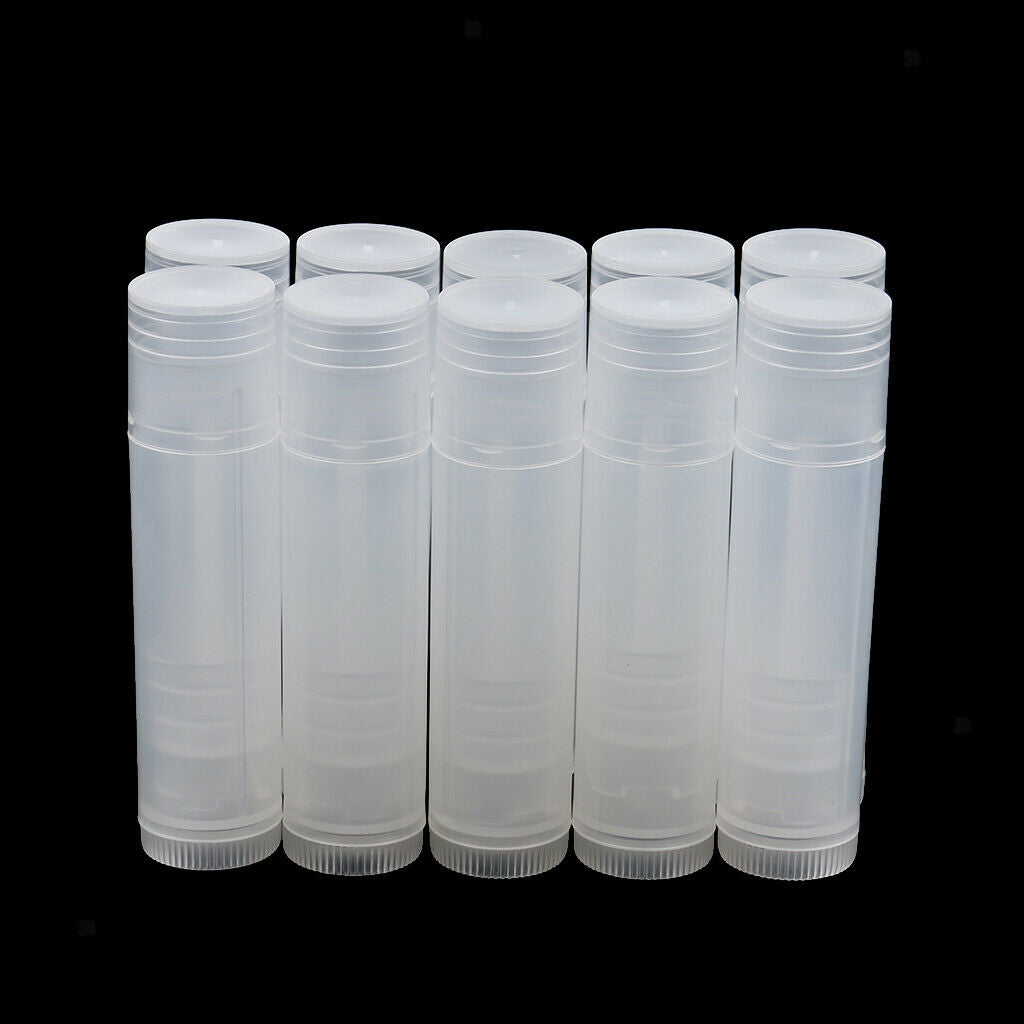 20pcs Plastic Empty Lip Balm Tube Cosmetic Container Lipstick Bottle Vials