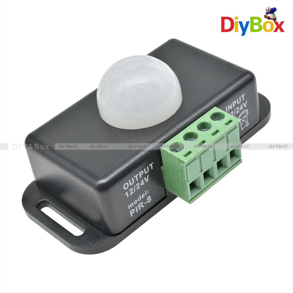 Automatic 8A Infrared PIR Motion Sensor Switch DC 12V-24V For LED light Best