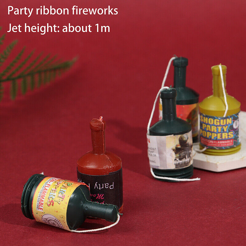5PCS Confetti Cannon Wedding Spray Cannons Heart Push Paper String Party .l8