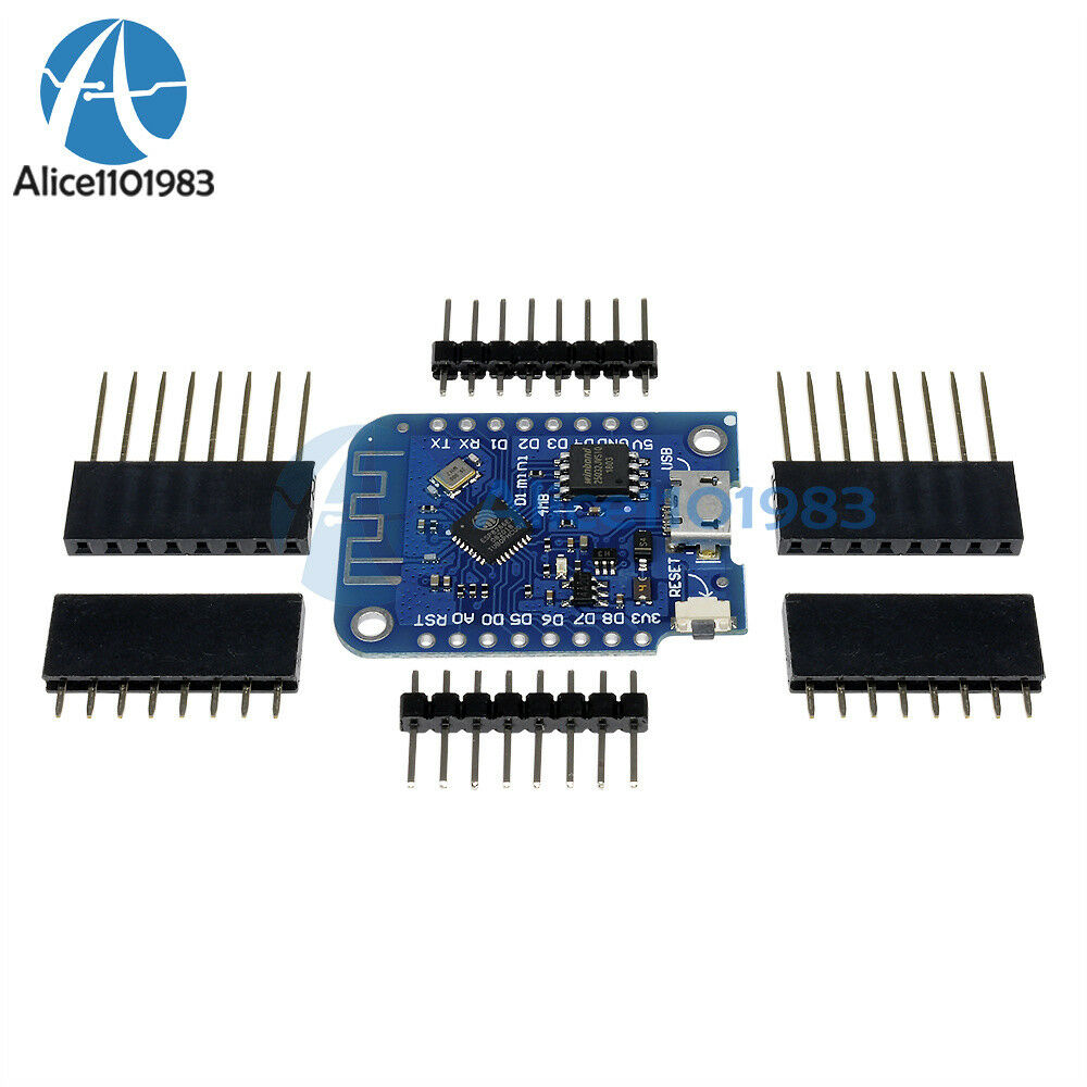 Wemos D1 Mini V3.0.0 WIFI Internet ESP8266 CH340G Development Board For Arduino