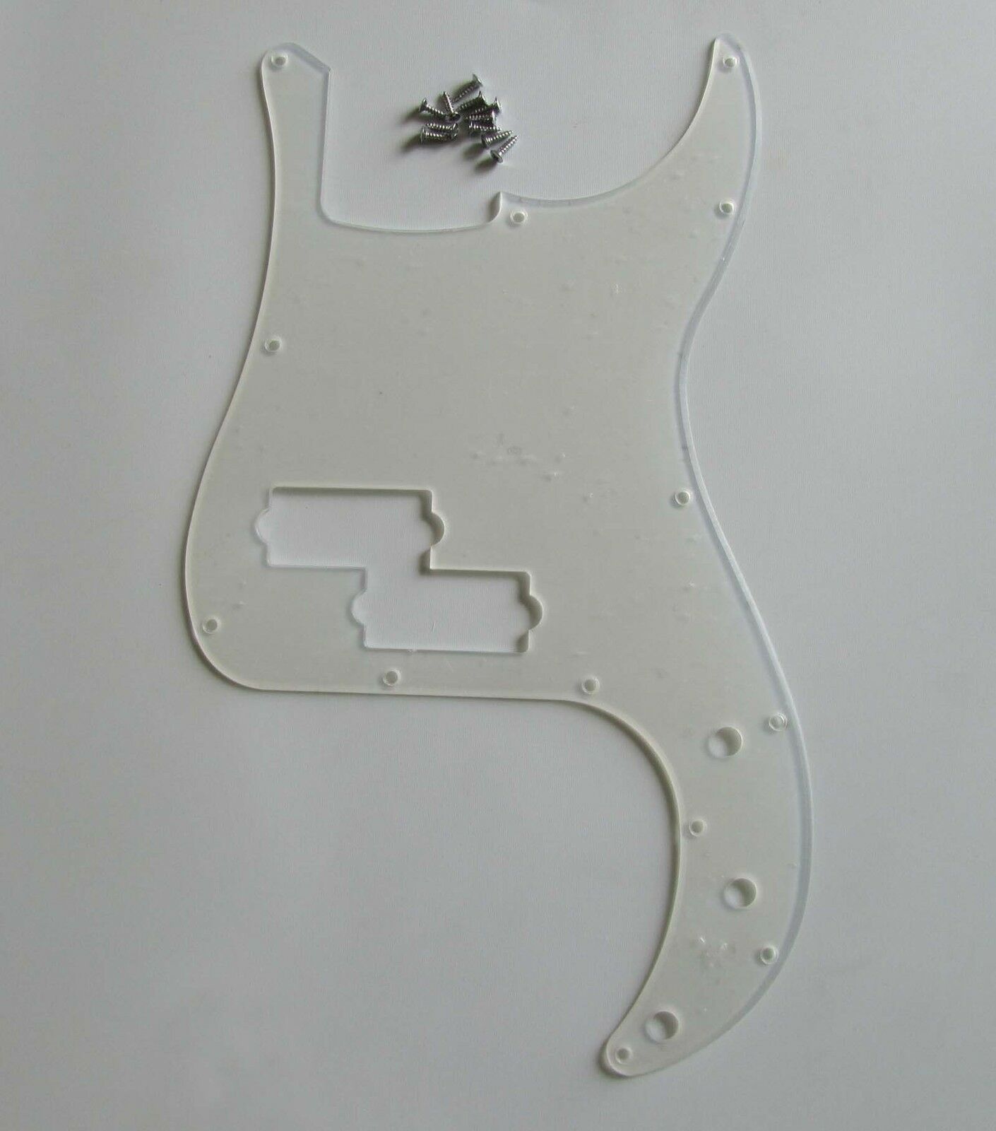 Clear Standard American Precision Bass Pickguard Transparent P Bass Scrach Plate