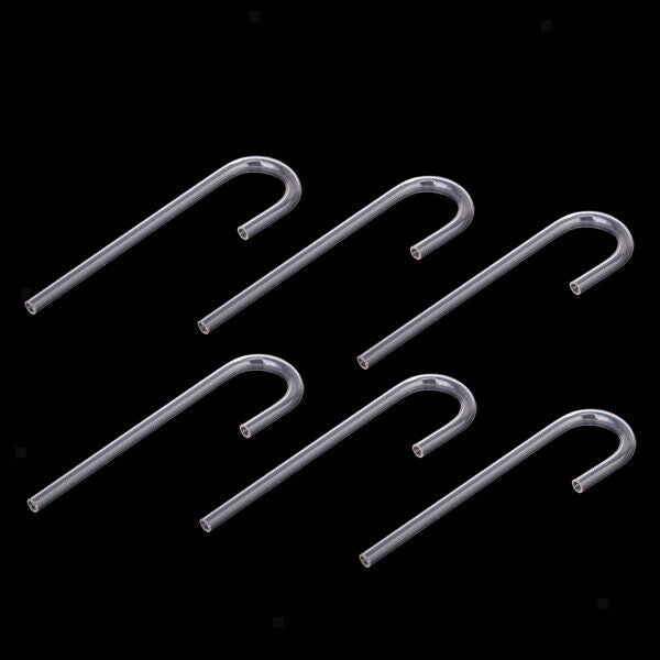 6pcs 5mm Acrylic Pipe U Shape Tube Bend For Aquarium Co2 System Diffuser