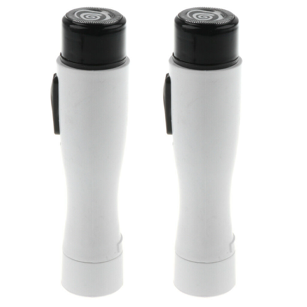 2X Portable Hair Removal Electric Compact Epilator Facial Shaver for Ladies