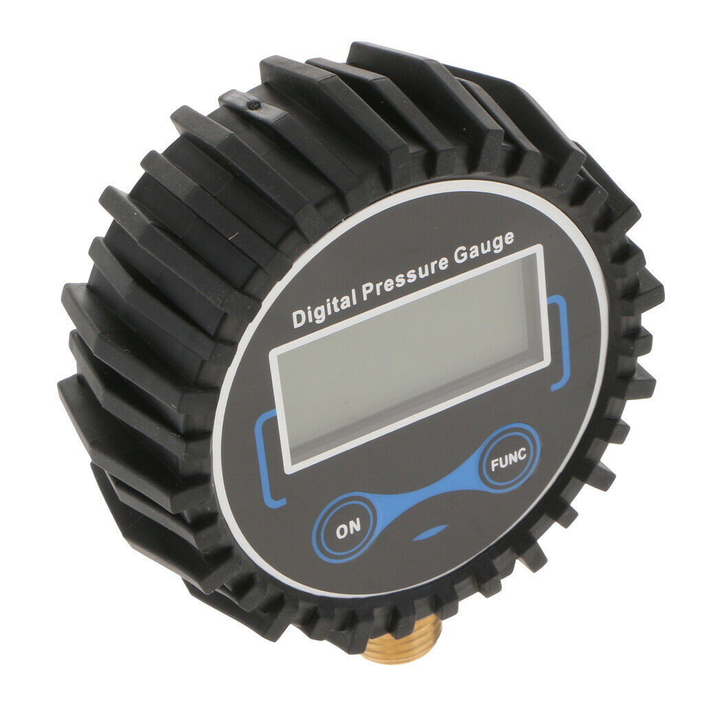 Heavy Duty Tire Pressure Gauge (0- 200PSI) - With Large LED Backlit Perfect For