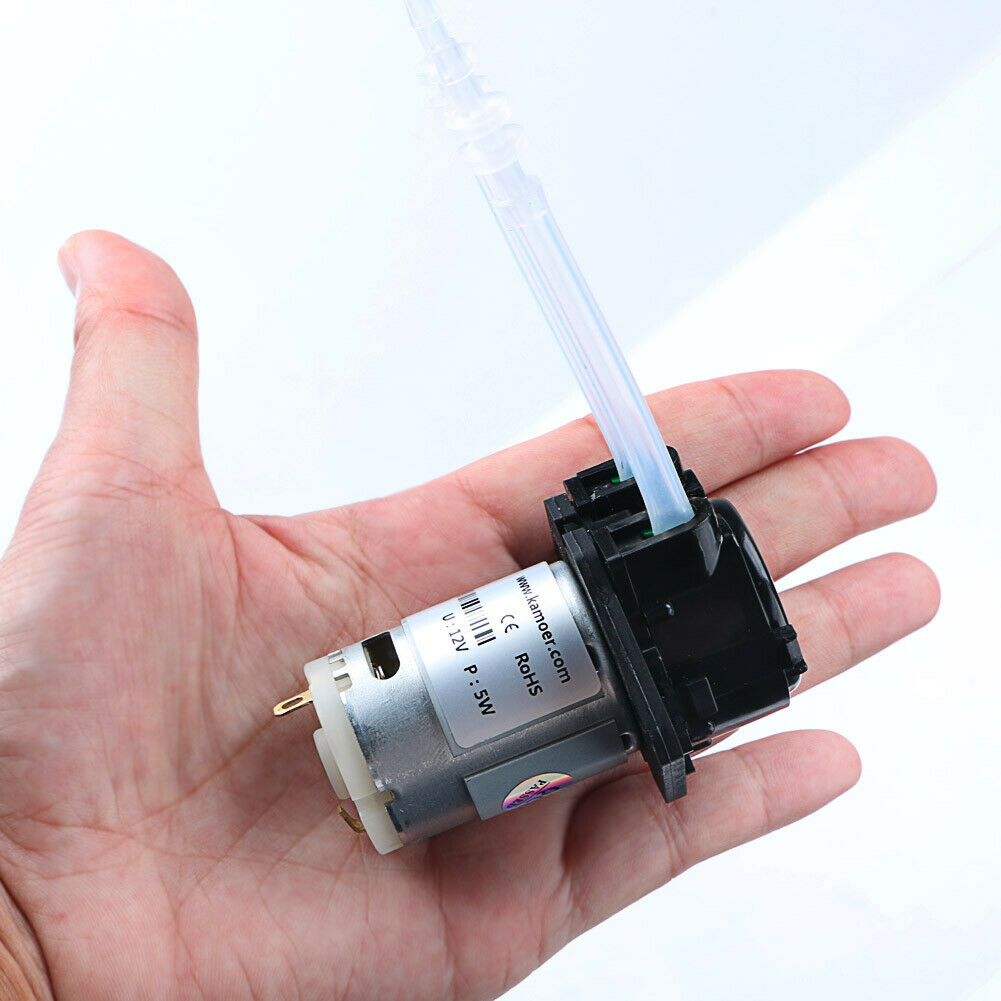 DC12V Lab Dosing Analytical Self-priming Mute Peristaltic Liquid Pump Silicone