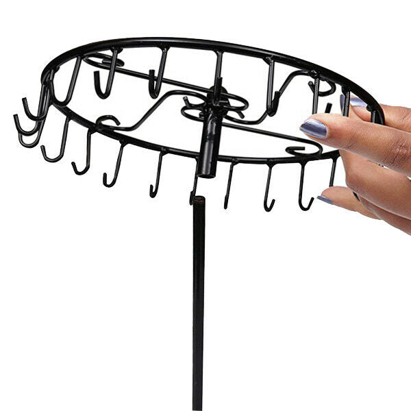 2Pcs Metal Rotating Display Rack for Jewelry, Pendant, Bracelet, Ear,  StoraV6M1