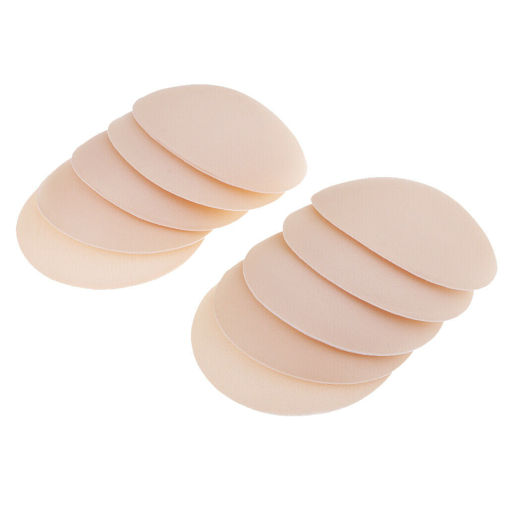 5 Pair Useful Round Bra Insert Breathable Pad Swimsuit Replacement For Women -