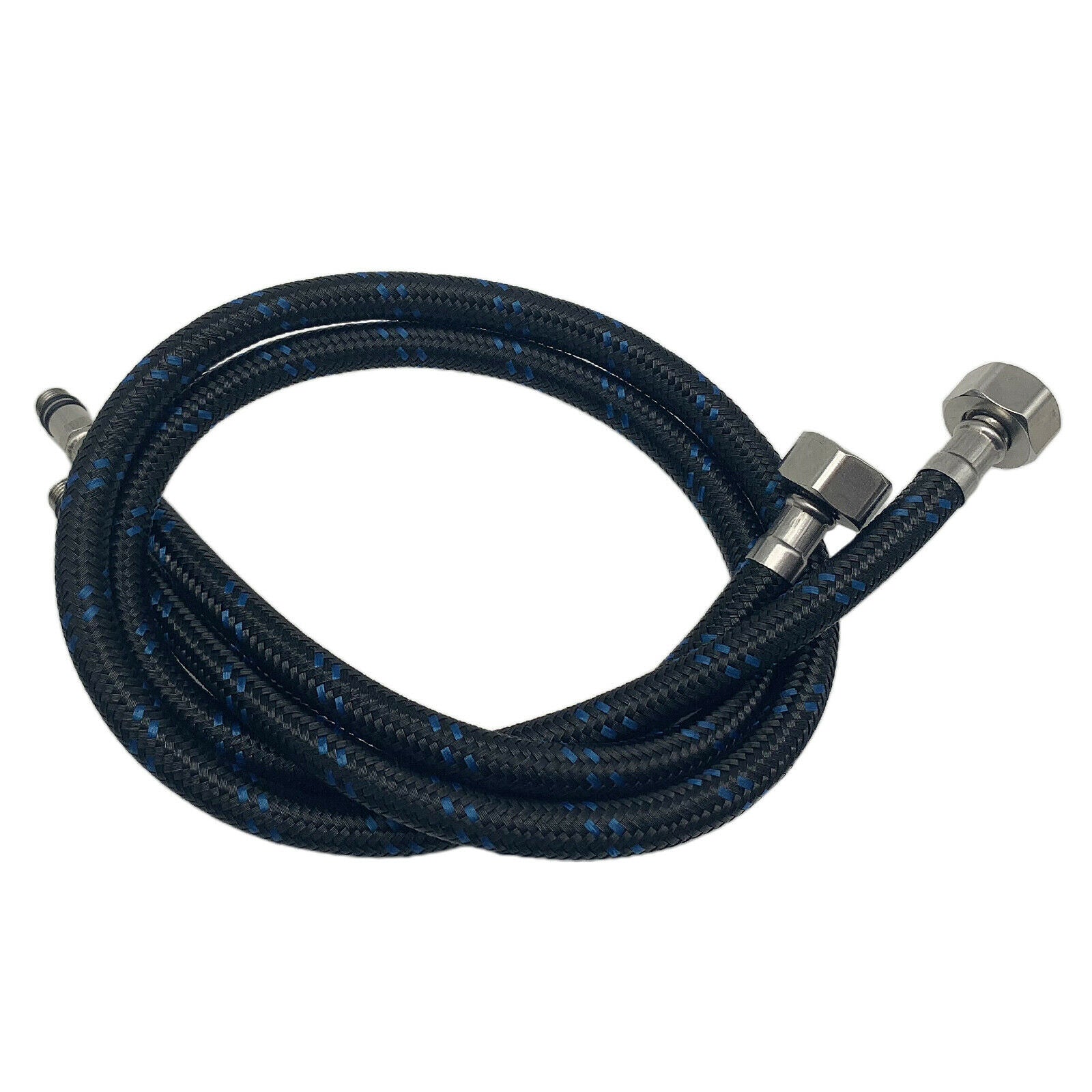 2Pcs Standard Faucet Connector Braided Supply Hose 80cm