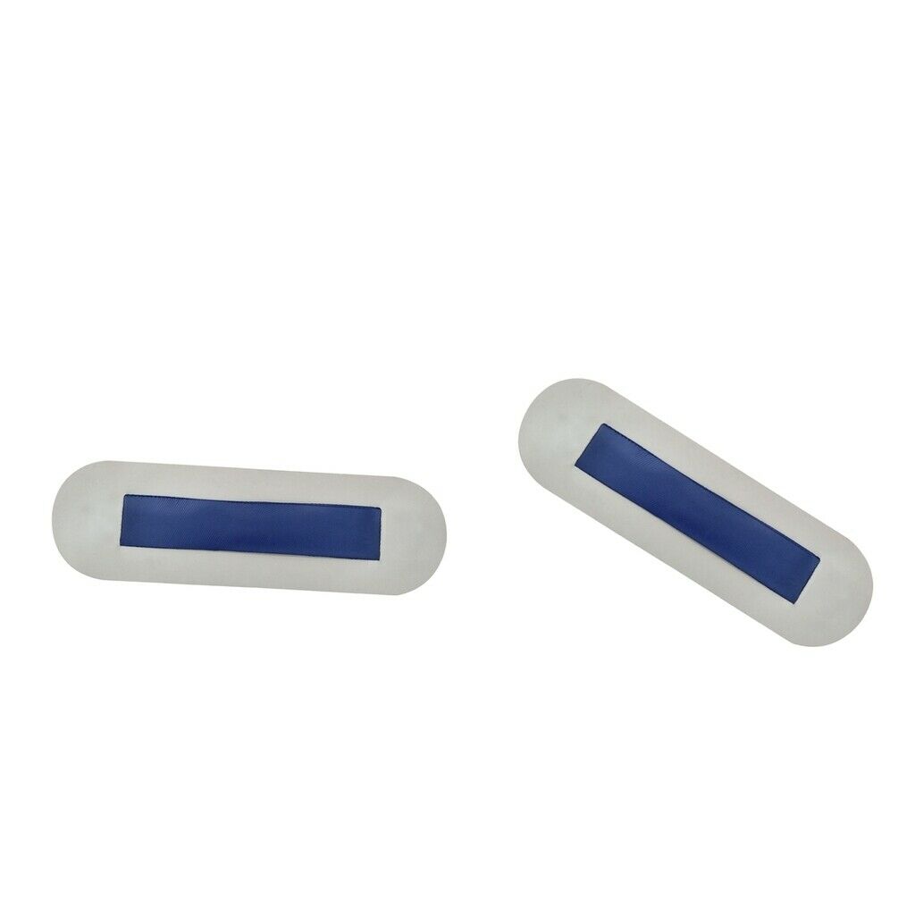 2 pieces inflatable boat made of PVC inflatable boat / patches light gray blue