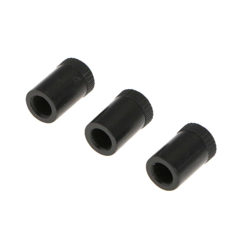 3Pcs Car Equipment Power Radio Pushbutton Speaker Tone Control Knob
