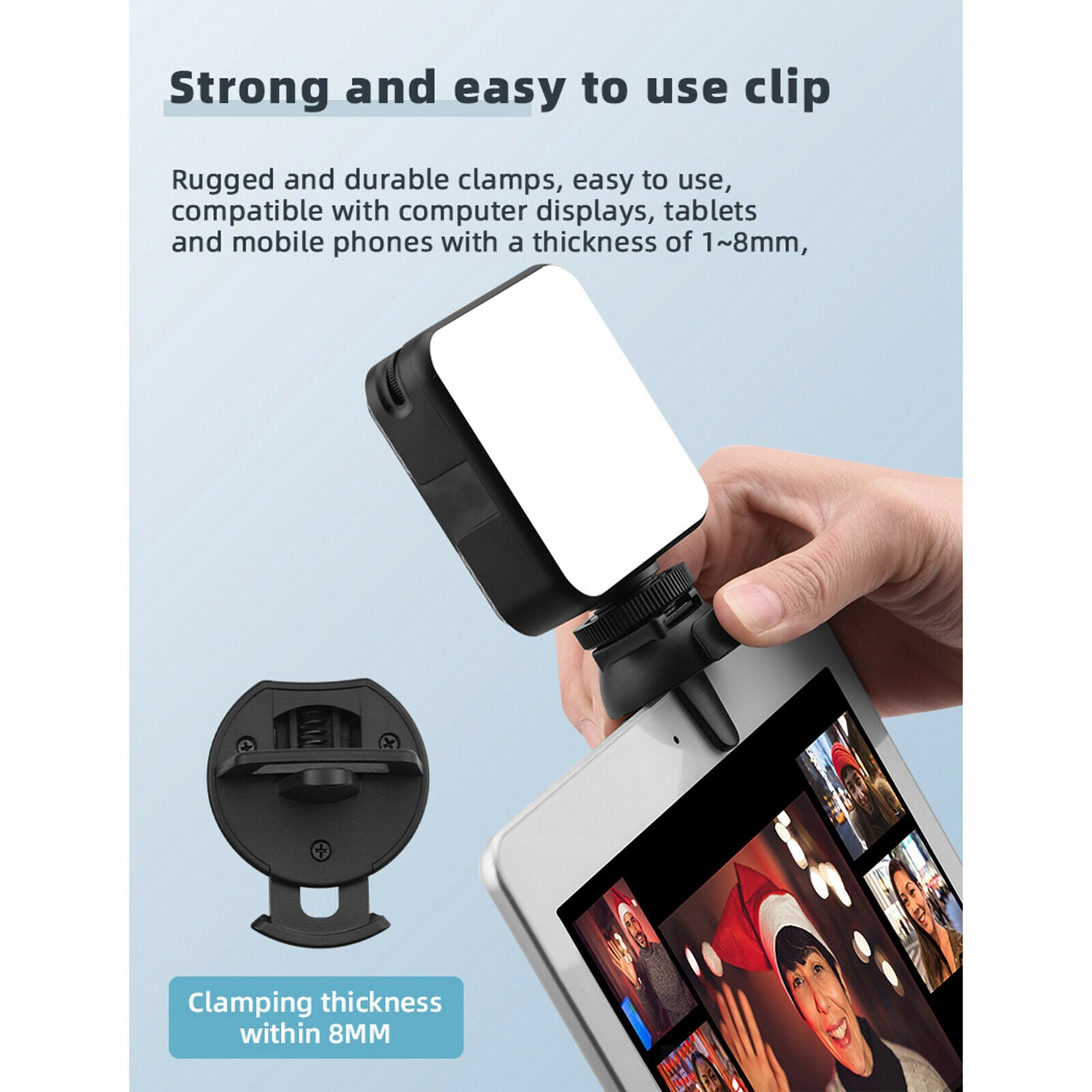 Video Conference Lighting Kit for Interview Remote Working Live Streaming
