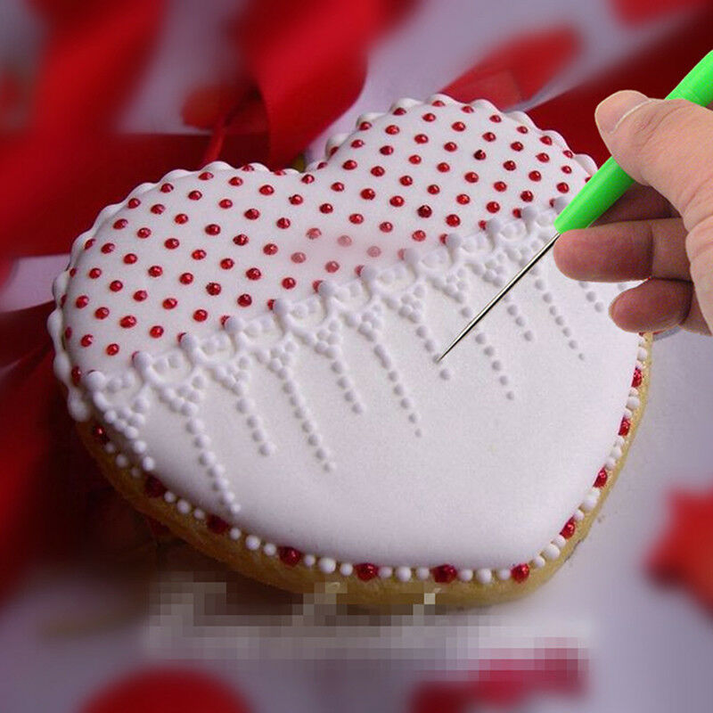 1pc Scriber Needle Modelling Tool Icing Cake Carve Decoration Fondant Craf.l8