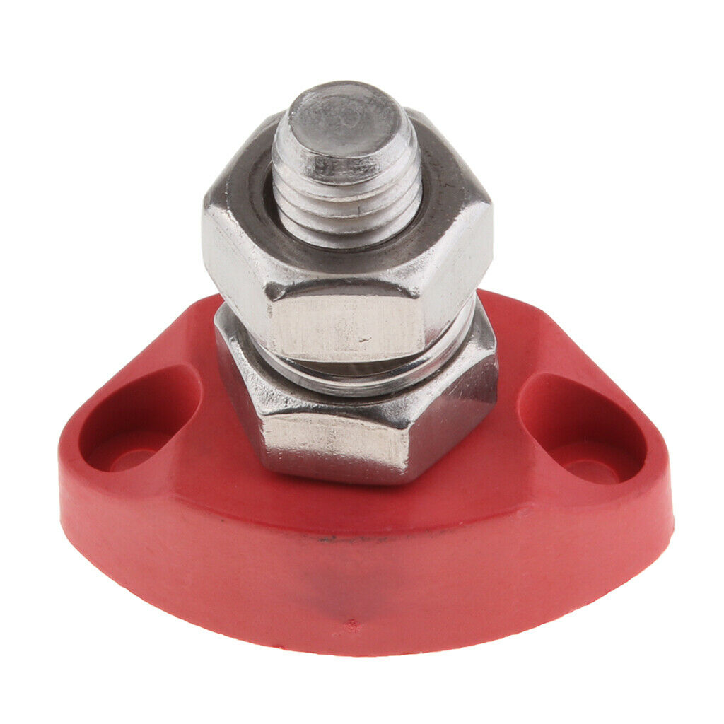1 piece terminal block Red Terminal Block Power Post Insulated