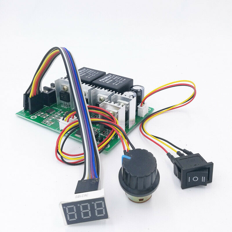 Dc Motor Digital Display Pwm Speed Controller Brush Motor Adjustable12V24V36V48V