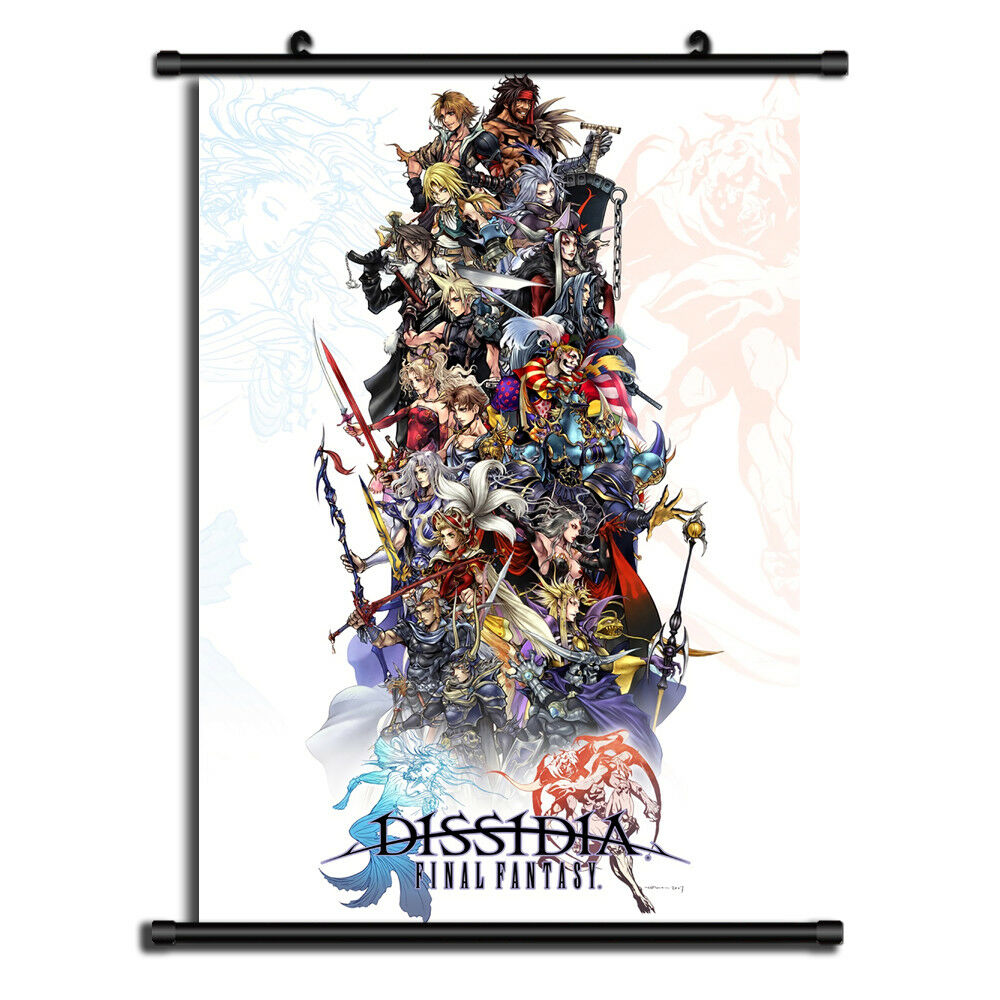 Final Fantasy Anime Wall Art Home Decoration Scroll Poster