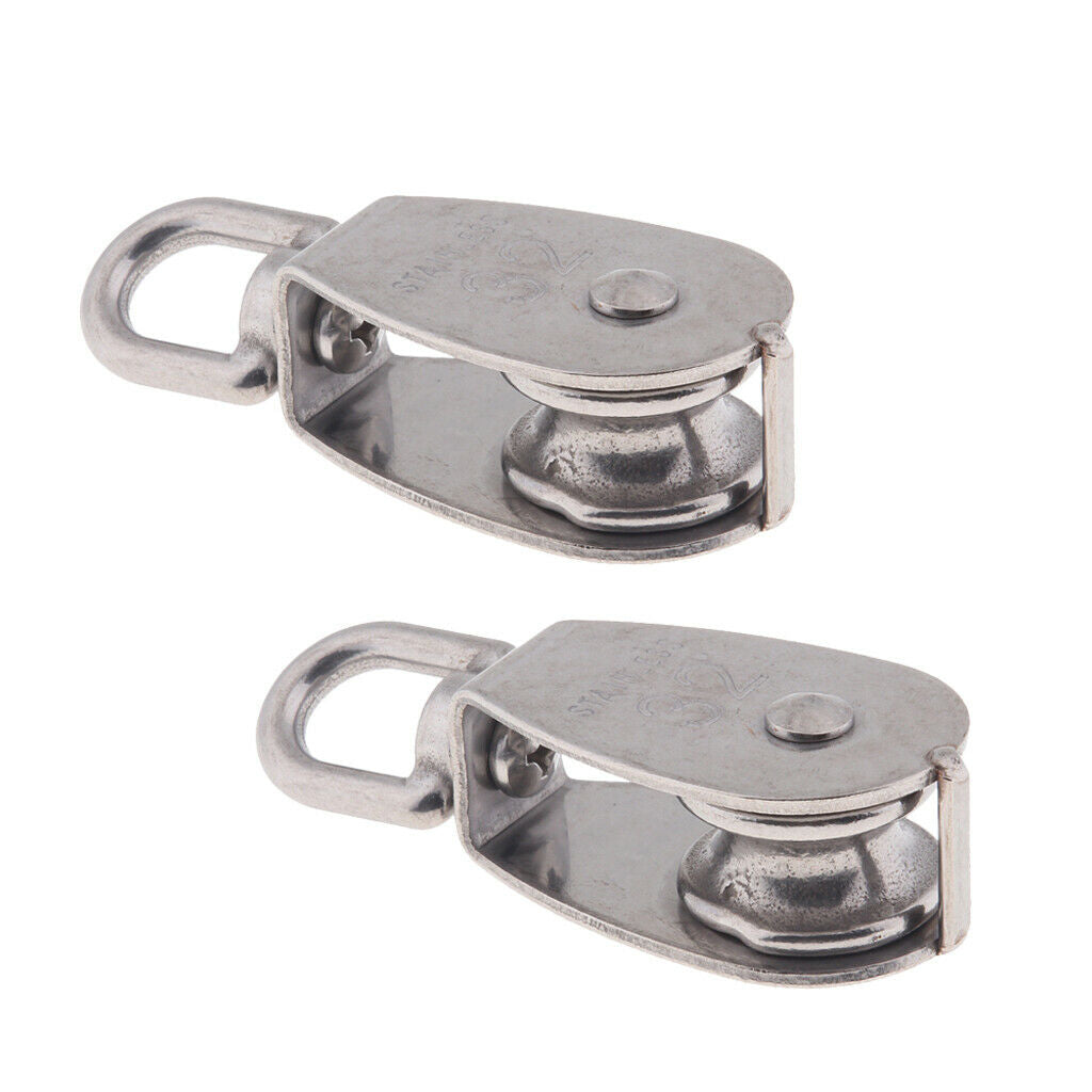 2 X Single Block And Tackle Crane Hook Block Block And Tackle Lifting Crane