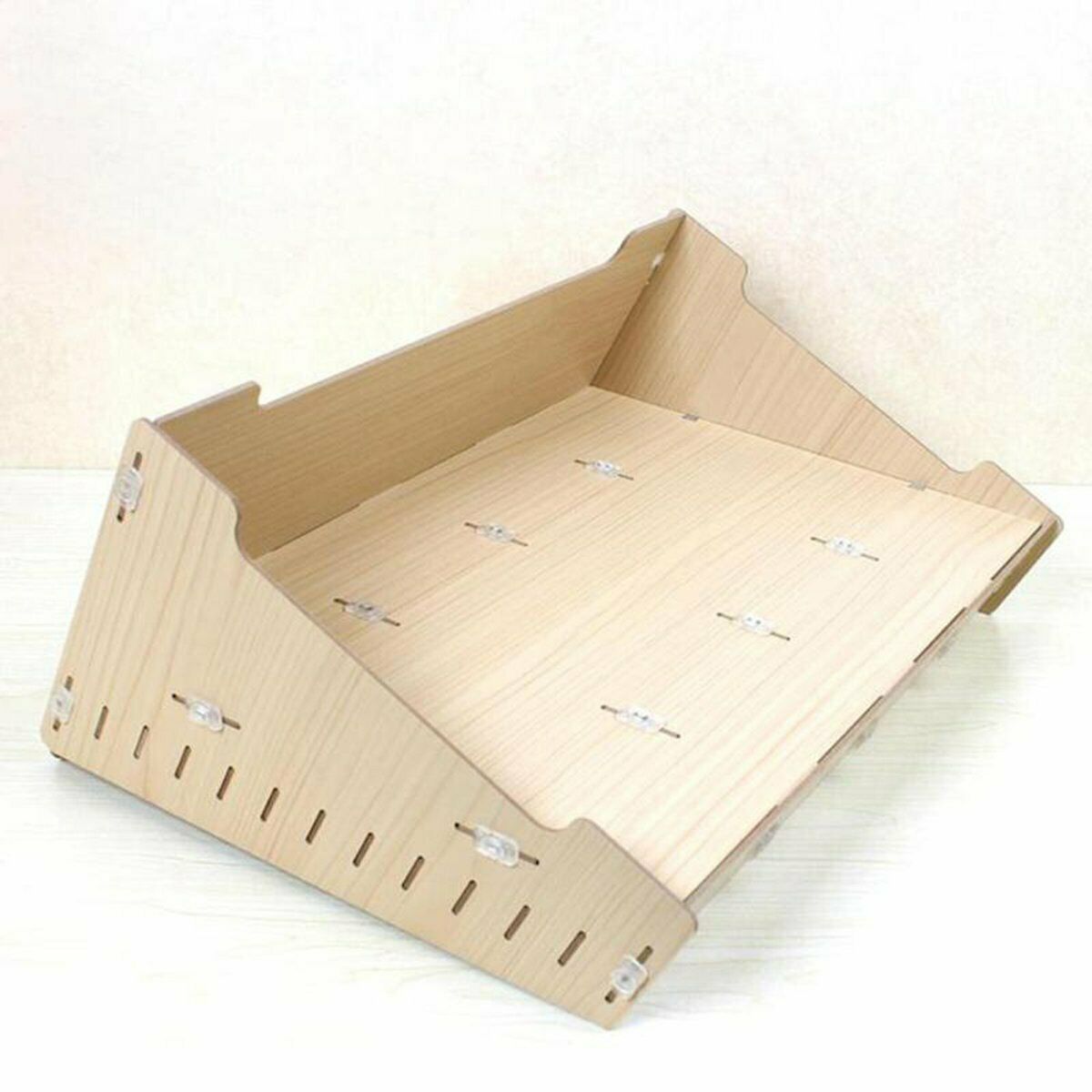 24 Cells Multifunctional Wooden Storage Box Mobile Phone Repair Organizer Tool