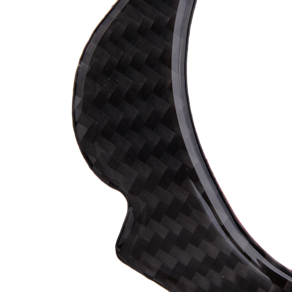 1x Carbon Fiber Style Cup Holder Panel Cover fit for benz C Class W205 15-19