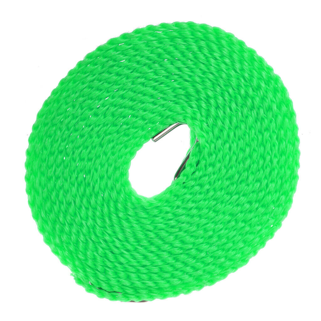 2 X 5M / 16FT Travel Clothesline, Portable Windproof Anti-slip Clothes Line Rope