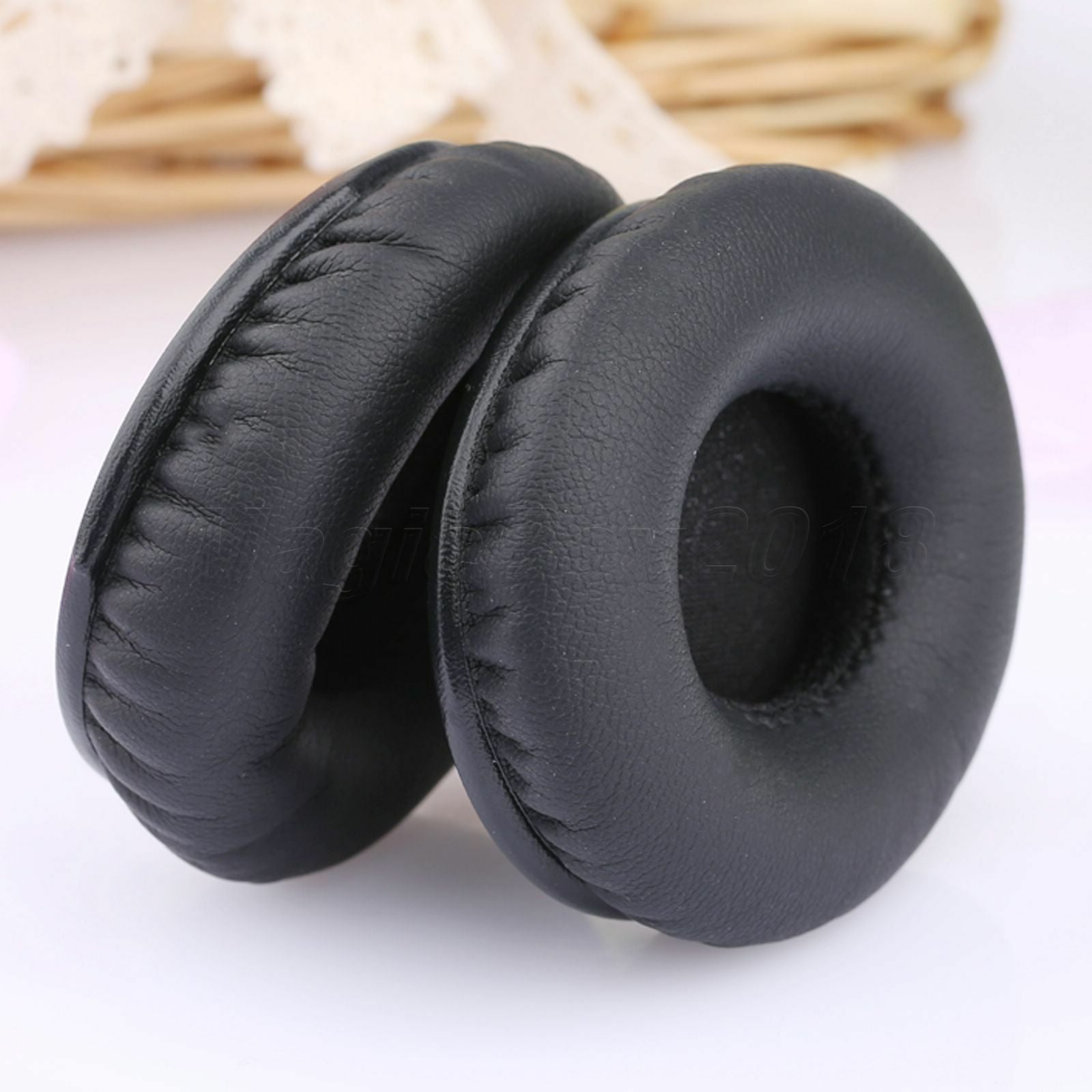 Black Replacement Ear Pads Cushions for Monster Beats By Dr. Dre SOLO/SOLO HD