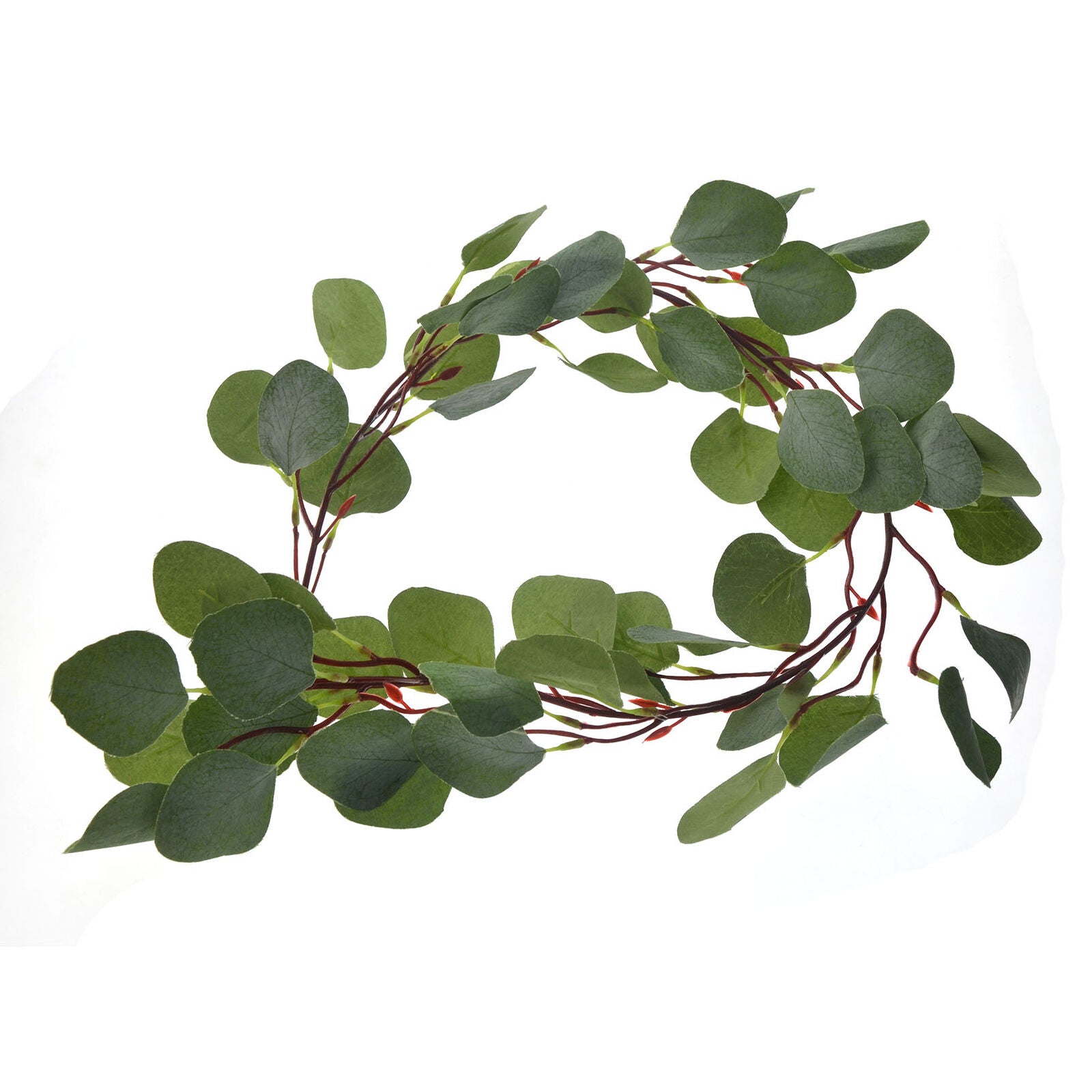 False Greenery Eucalyptus Leaves Silk Artificial Vines Garland for Wedding Decor