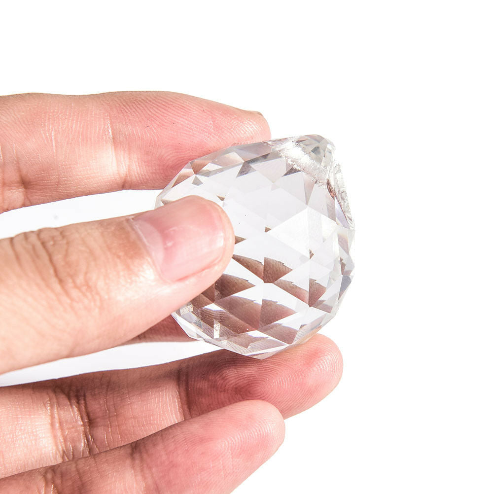 30mm Glass Crystal Ball Prism Chandelier Hanging Pendant Lighting Ball Hom.l8