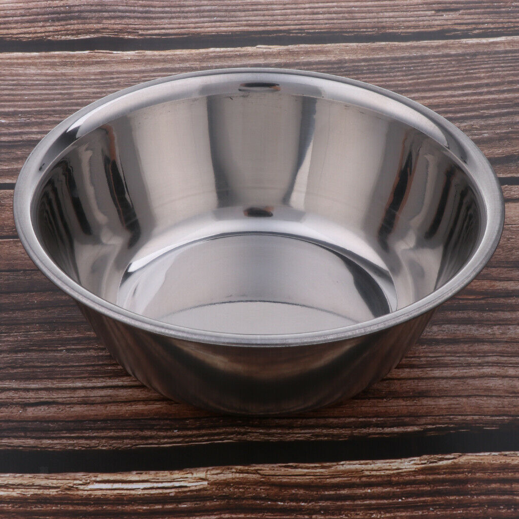 Durable 304 Stainless Steel Shaving Dressing Bowl Cooking Mixing Bowls S