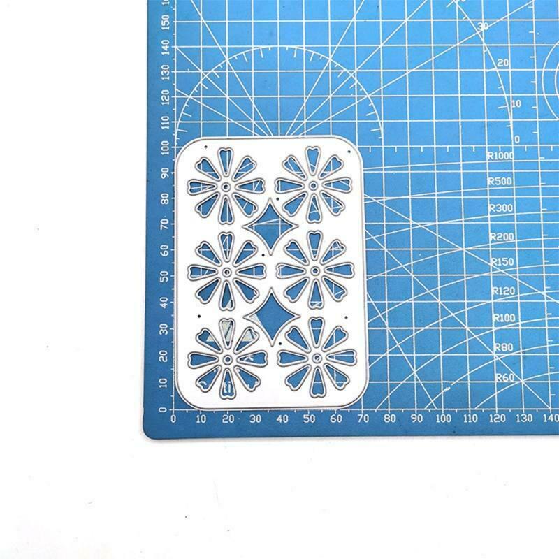 Gear Flower Metal Cutting Dies Stencils DIY Scrapbooking Album Paper Card Mold