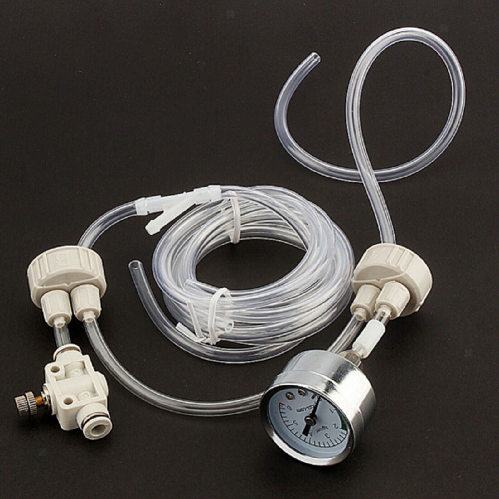 DIY CO2 Generator Aquarium Plant System Kit Tube Valve Guage   for Aquarium