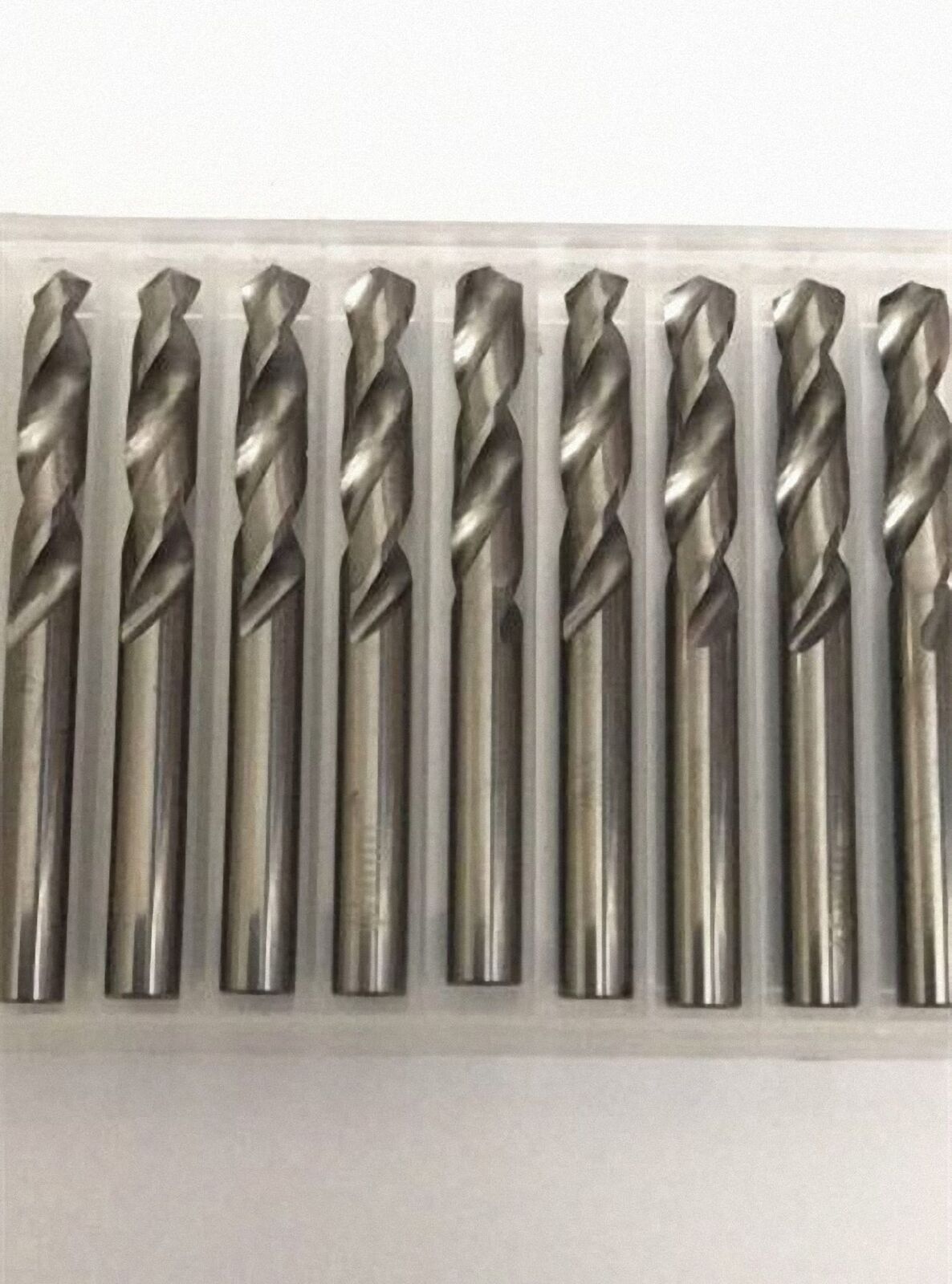 10pcs 1.1mm - 2mm Set Solid Carbide Straight Shank Twist Drill Bit [M1]