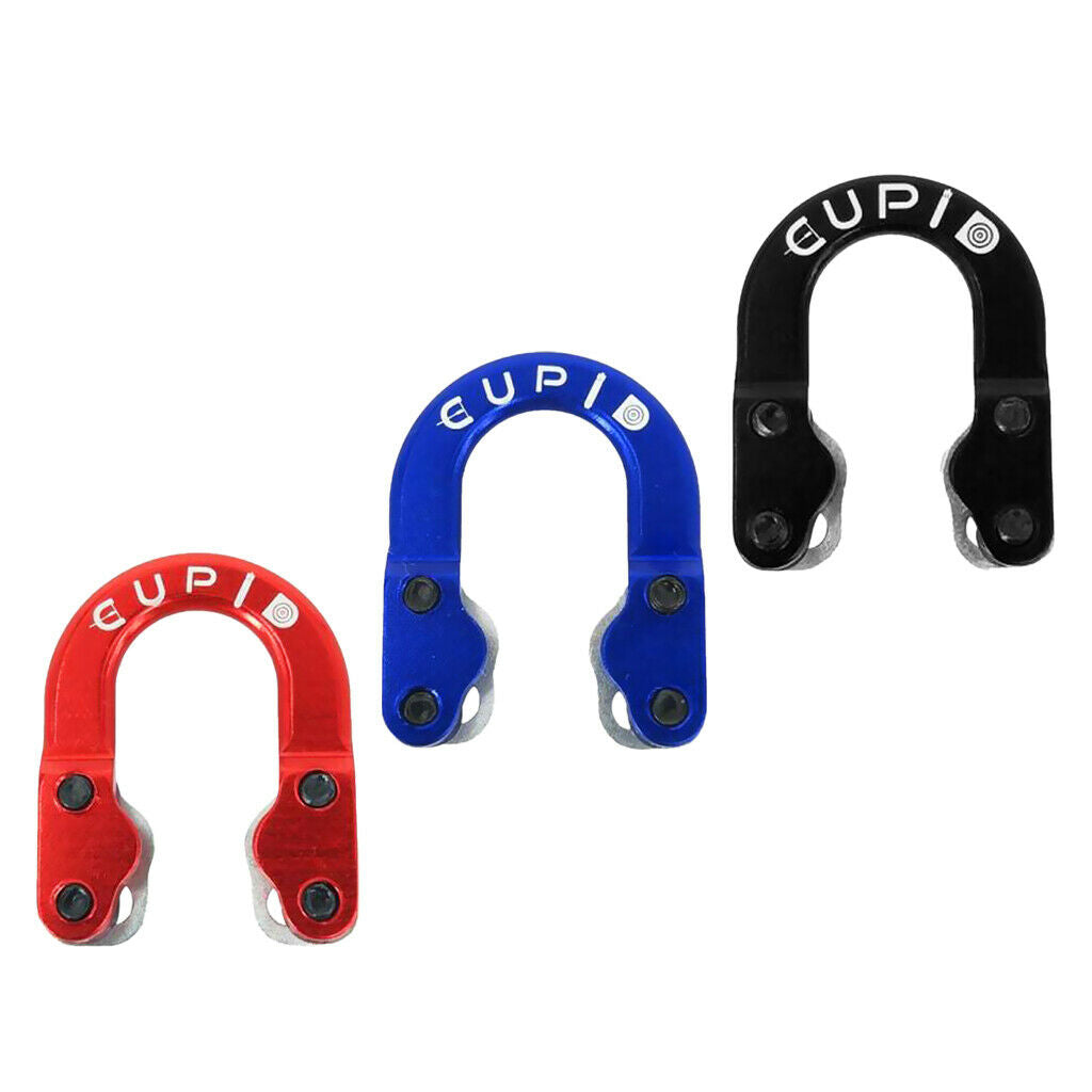 Metal D Loop Archery Release Bow String Nock D Loop Archery Accessory Black