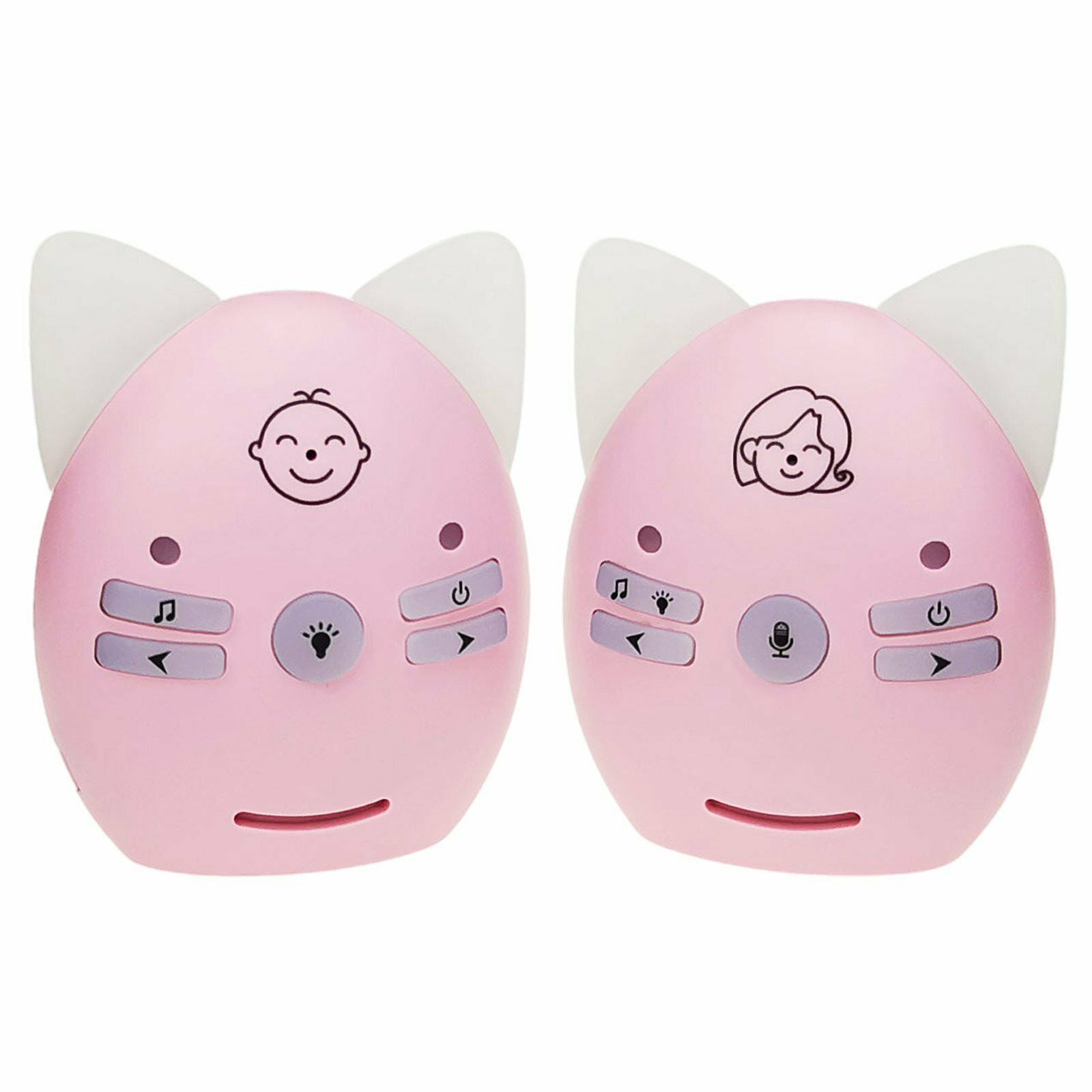 Baby Detector Infant Digital Audio Crystal Clear Voice AU Plug Pink AU plug