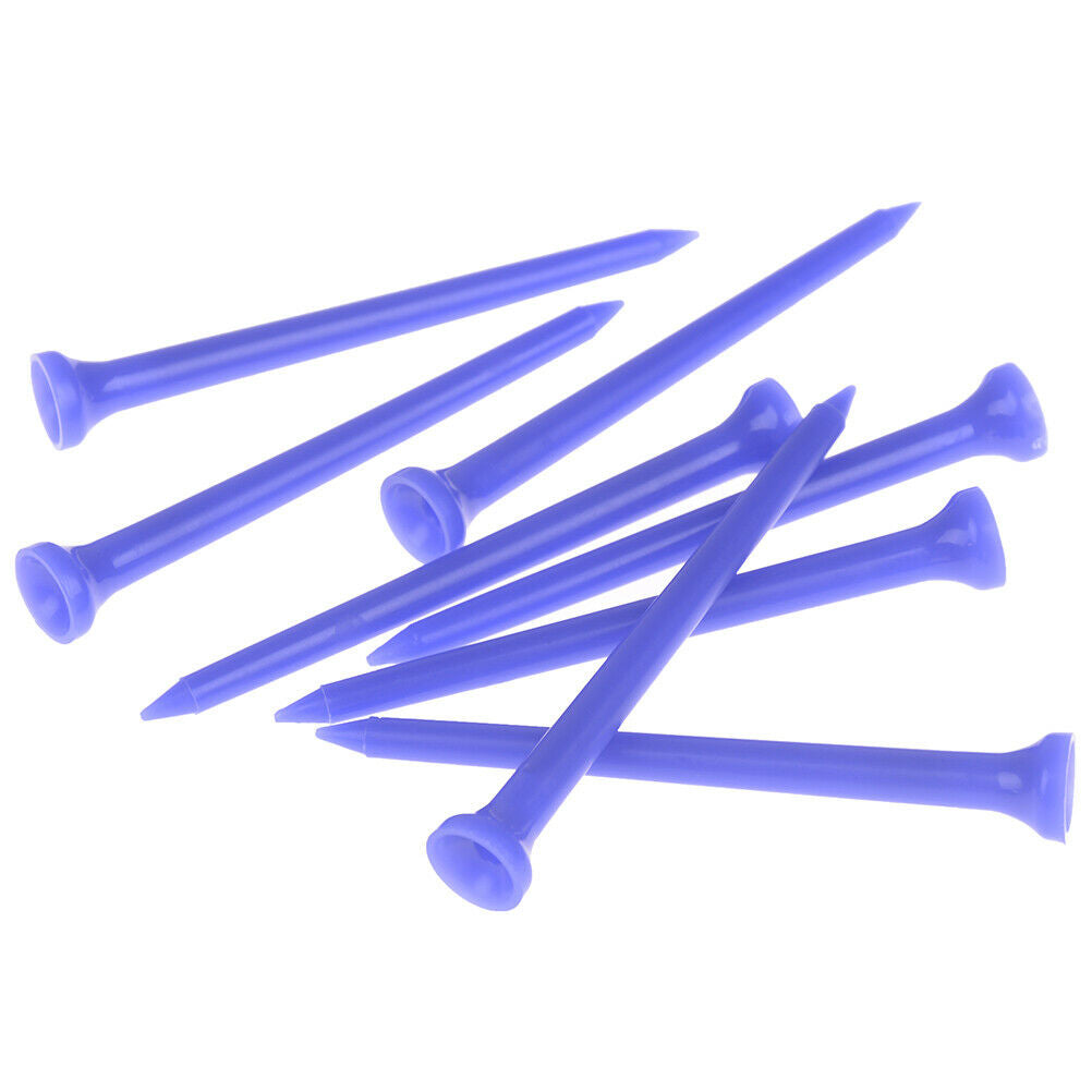 30Pcs/Pack Plastic Golf Tees Multi Color 8.3CM  Plastic Golf Tee Accessor.l8