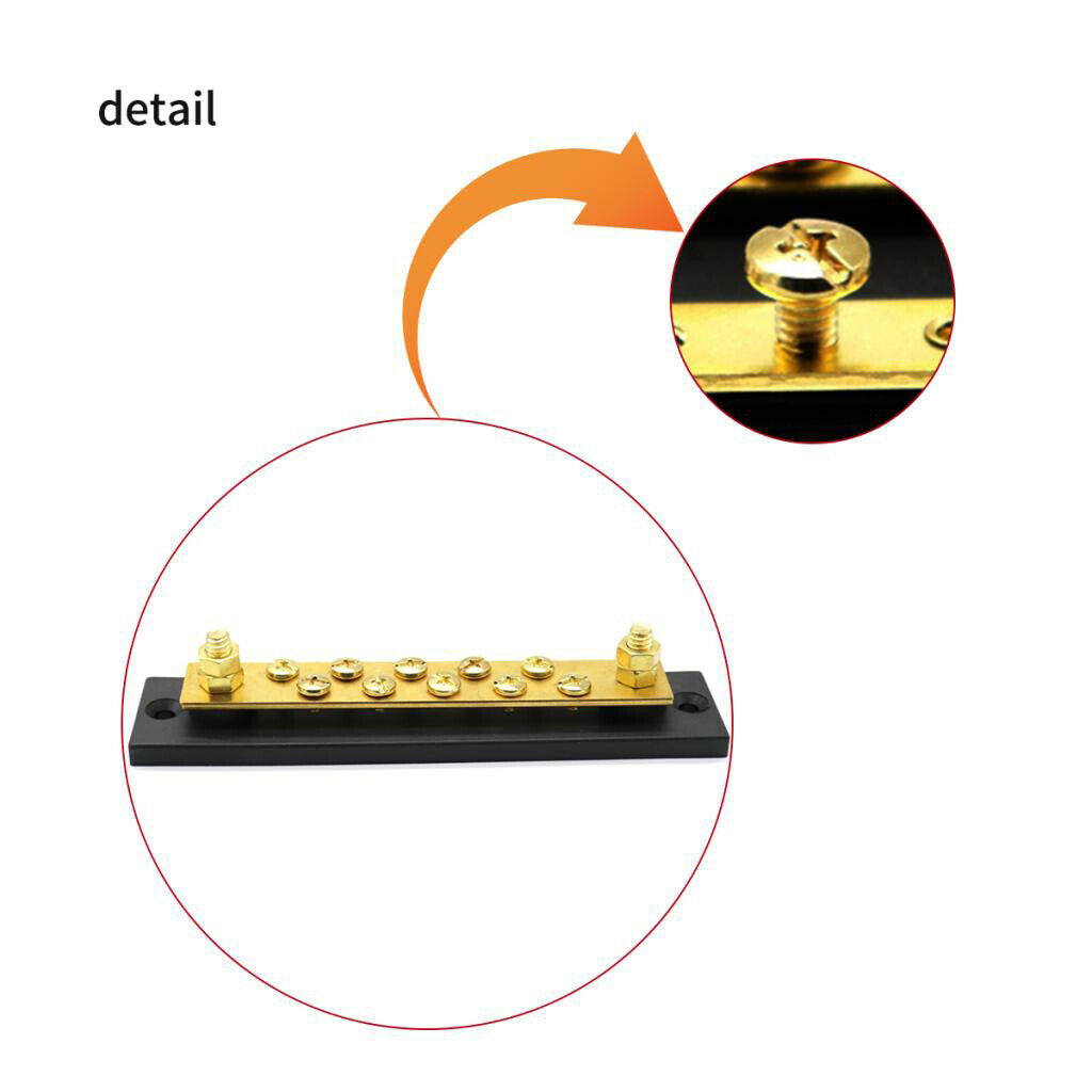 150A brass busbar power distribution block busbar