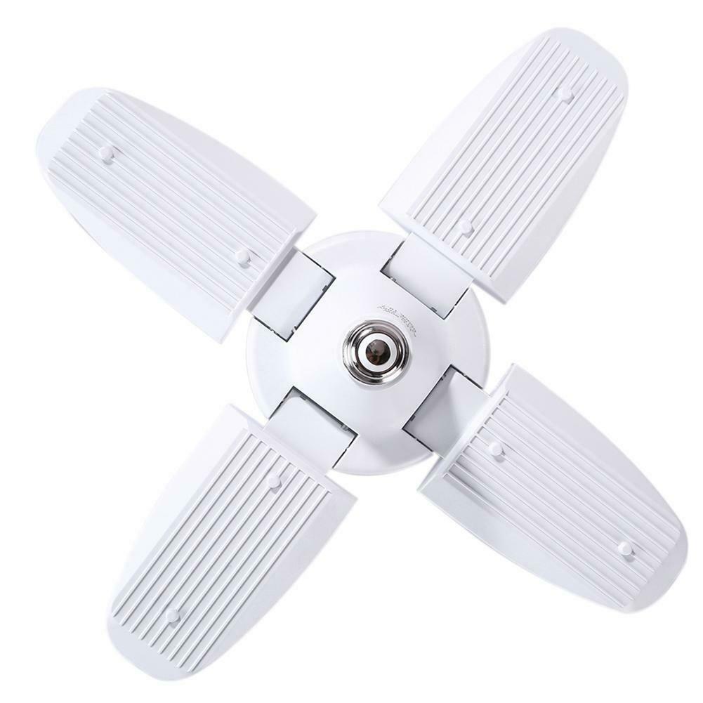 LED Pendant Light Foldable Fans Angle Adjustable Ceiling Lamp Energy Saving @