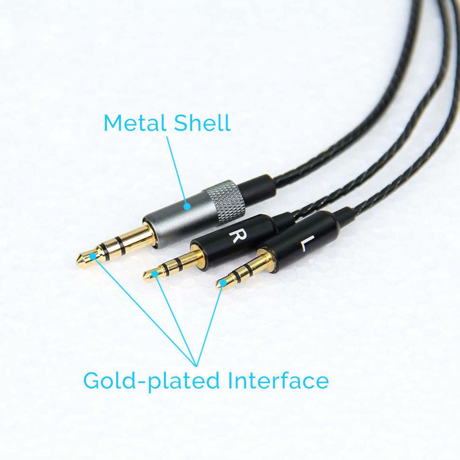 Replacement For Sol Republic Master Tracks Mic Cable HD V8 V10 12 X3 Headphone