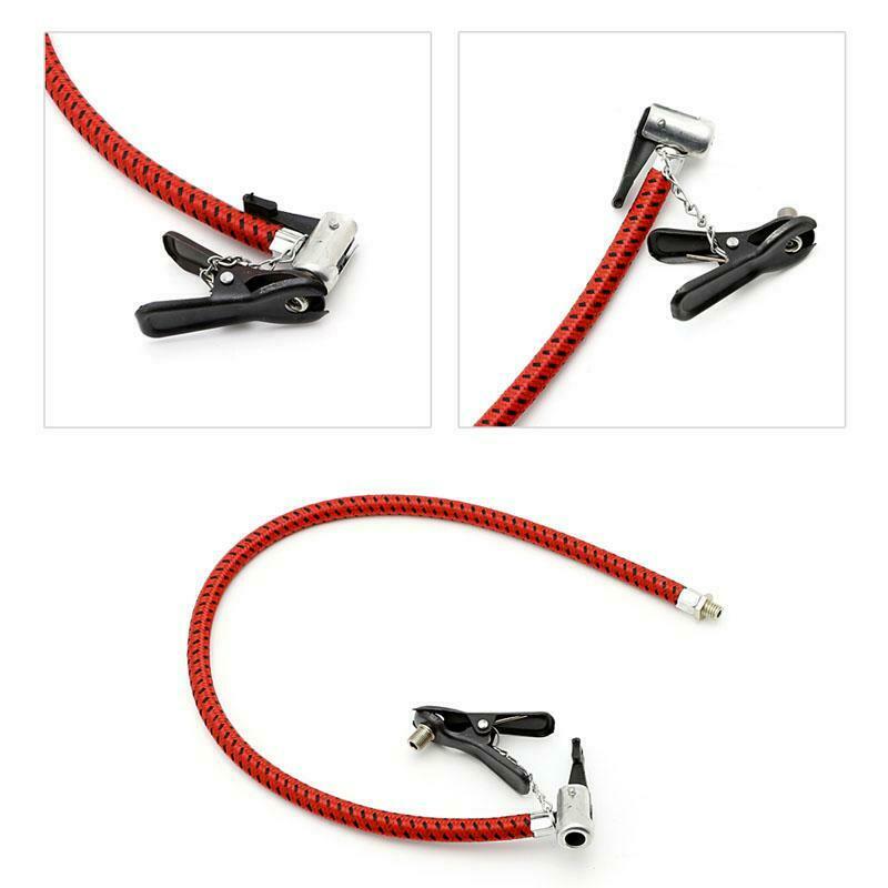 Bicycle Bike Tyre Tire Hand Air Pump Inflator Replacement Hose Tube Rubber Tool