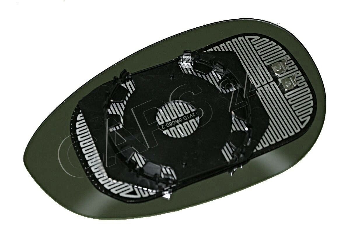 Convex Heated Side Mirror Glass RIGHT Fits FIAT 500 Grande Punto