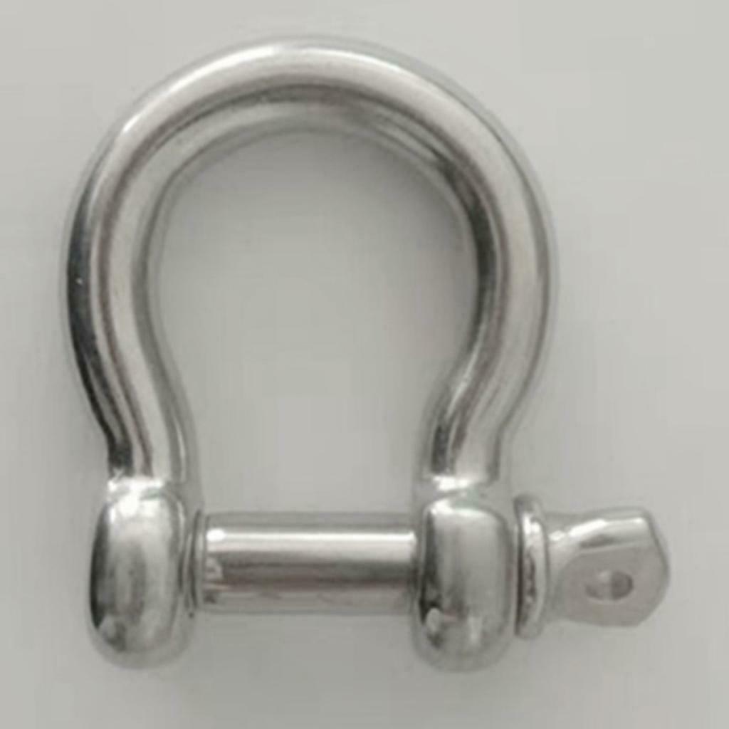 Marine Boat RV Anchor Chain Rigging Bow Shackle Pin 304 Stainless Steel 6mm