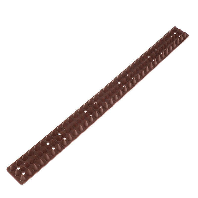 Plastic Deterrent Anti Theft Climb Strips Defender Spikes Bird Repellent Fe SJ