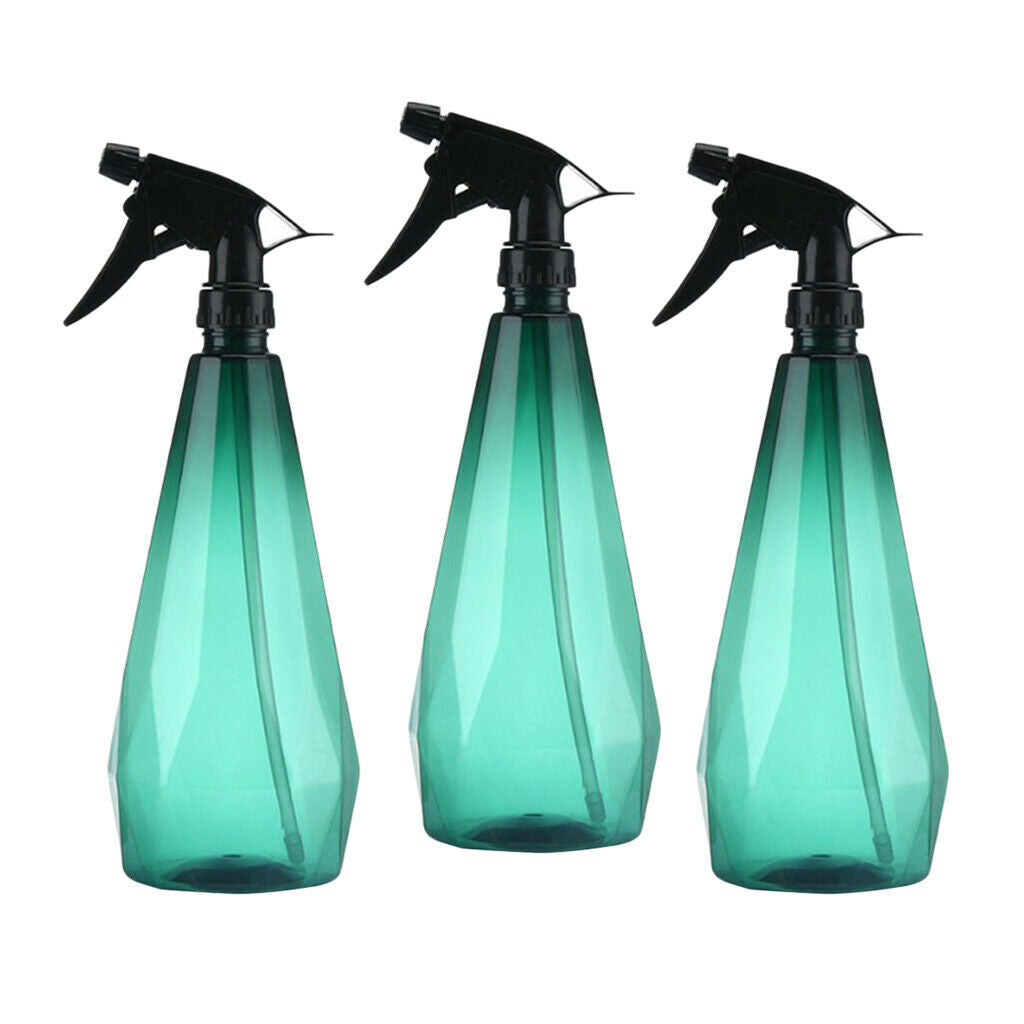 Set of 3 Misting Spray Bottle Plant Watering Can Trigger Sprayer Plant Care