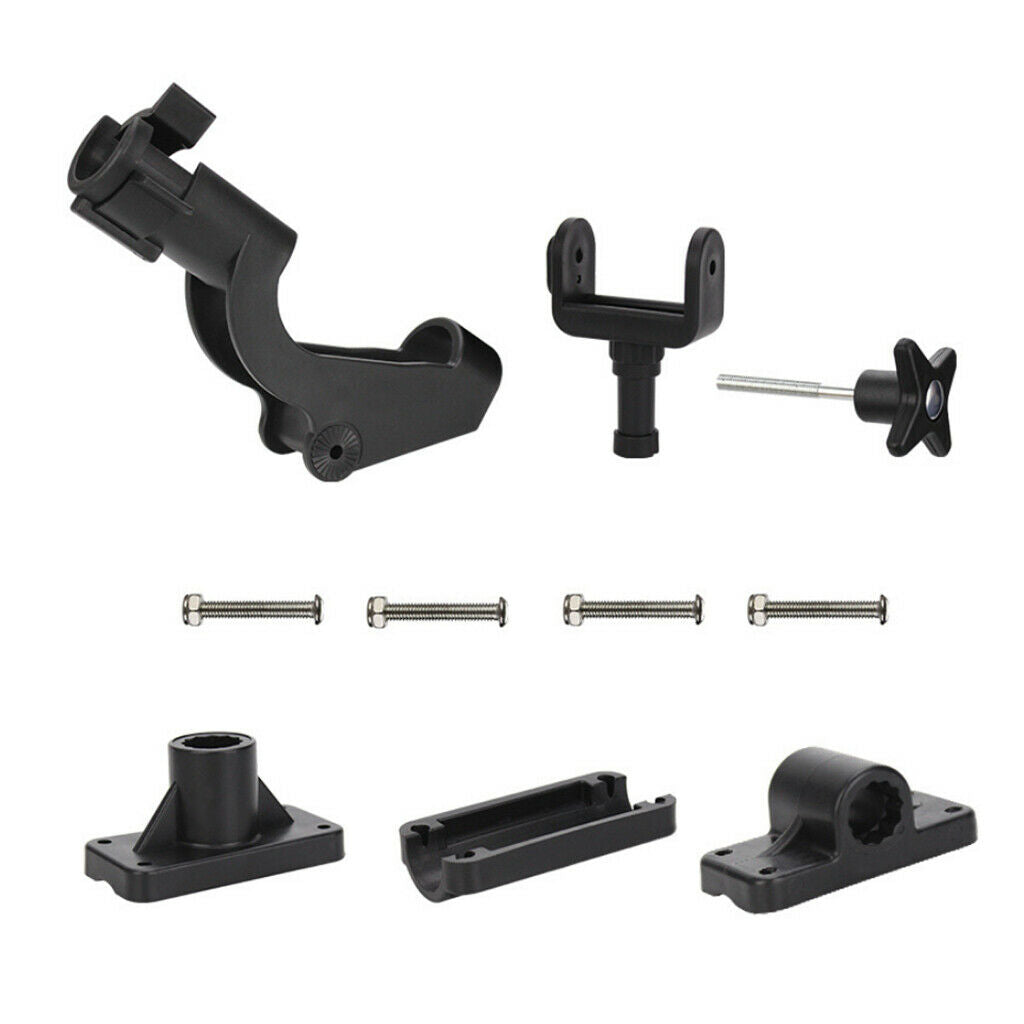 Boat Fishing Rod Holder Pole Stand Bracket Adjustable Rod Rest Rack Tube