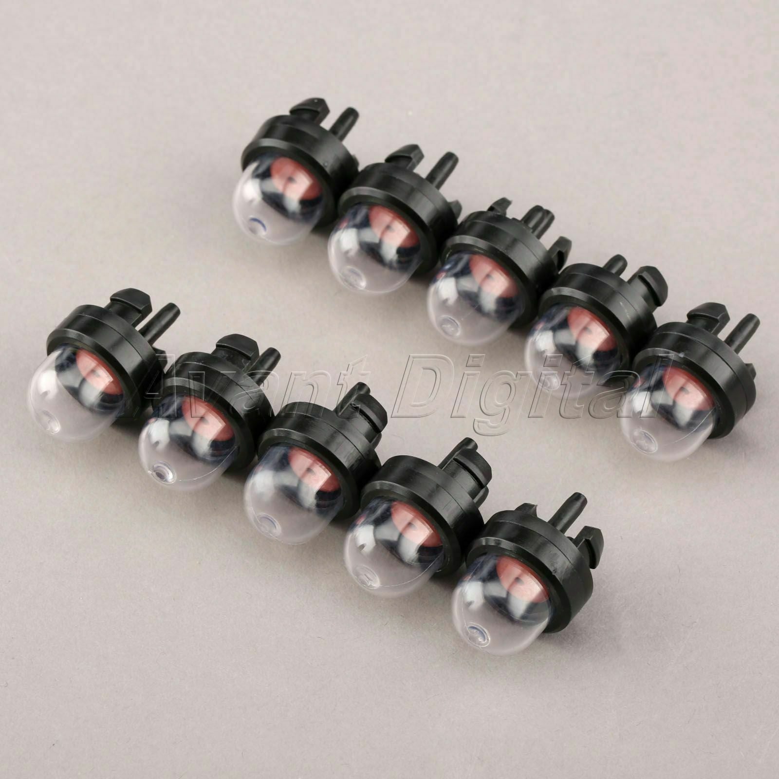 10X Petrol Snap In Primer Bulb Carburetor Fuel Pump For Homelite WALBRO Chainsaw