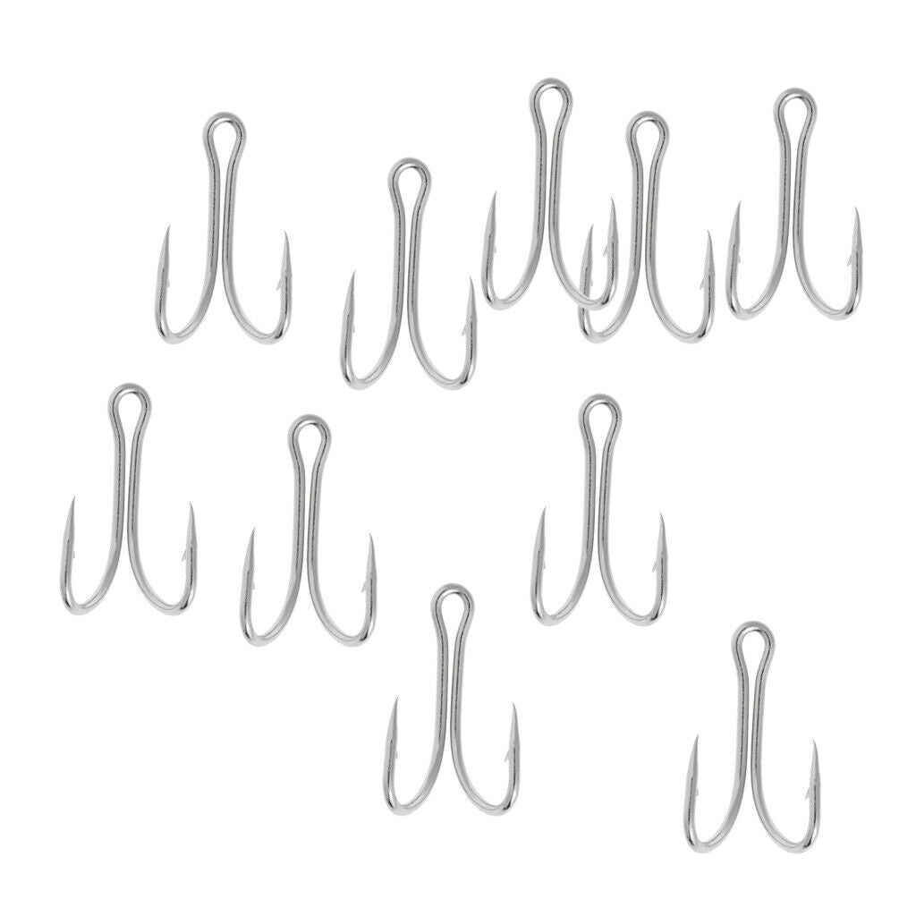 10pcs High carbon steel Strong Dual Fishing hooks, Frog Toad   Hook 28-#