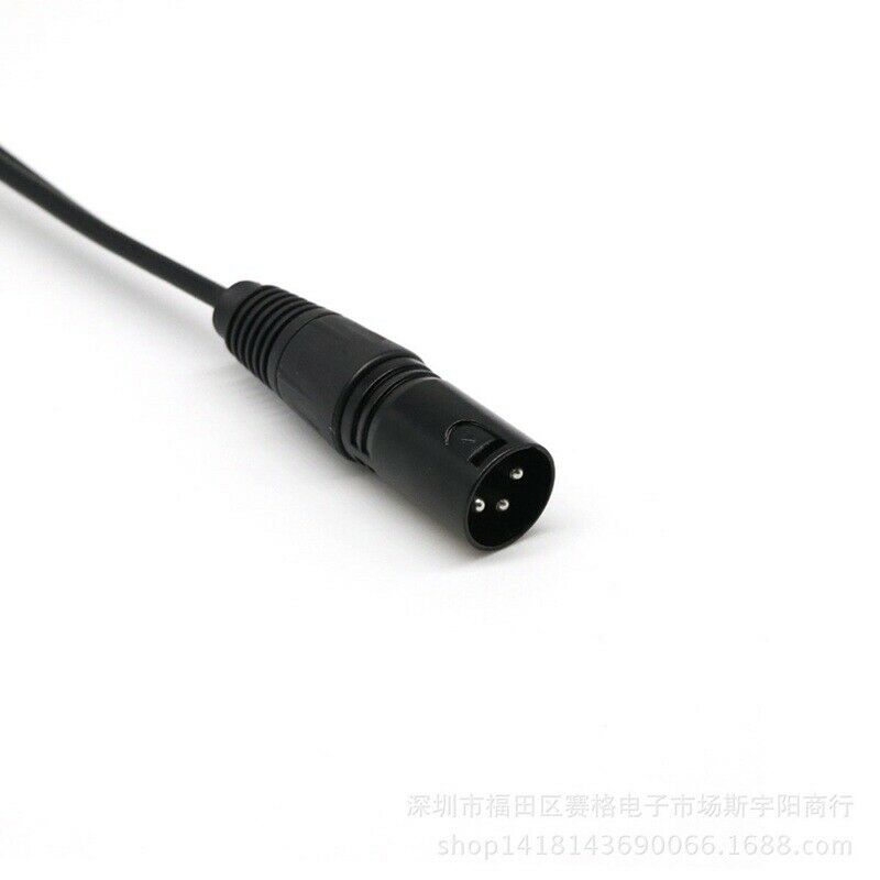 Audio cable 2 RCA to XLR 公/mother Double lotus turn card audio cable F3Y6