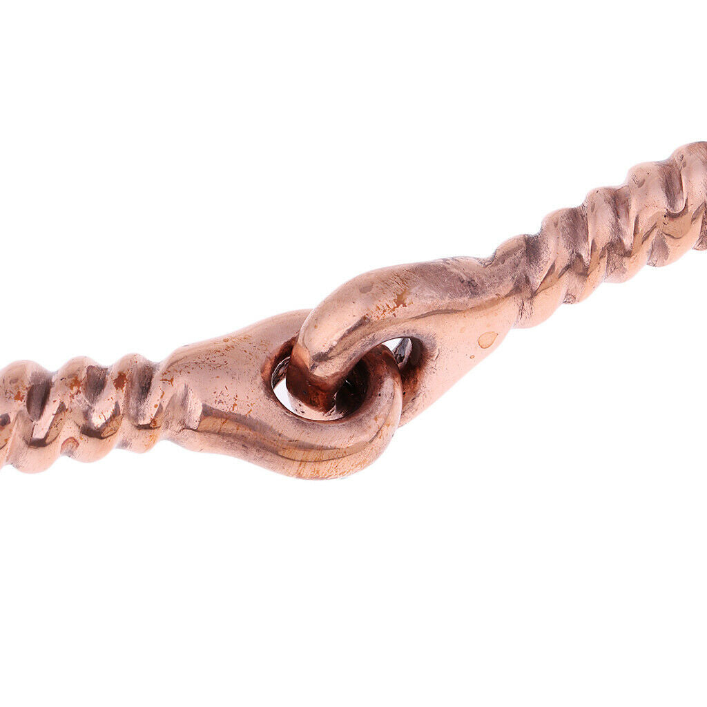 Stainless Steel 5inch Horse  with Screw Copper Inlay English Bit