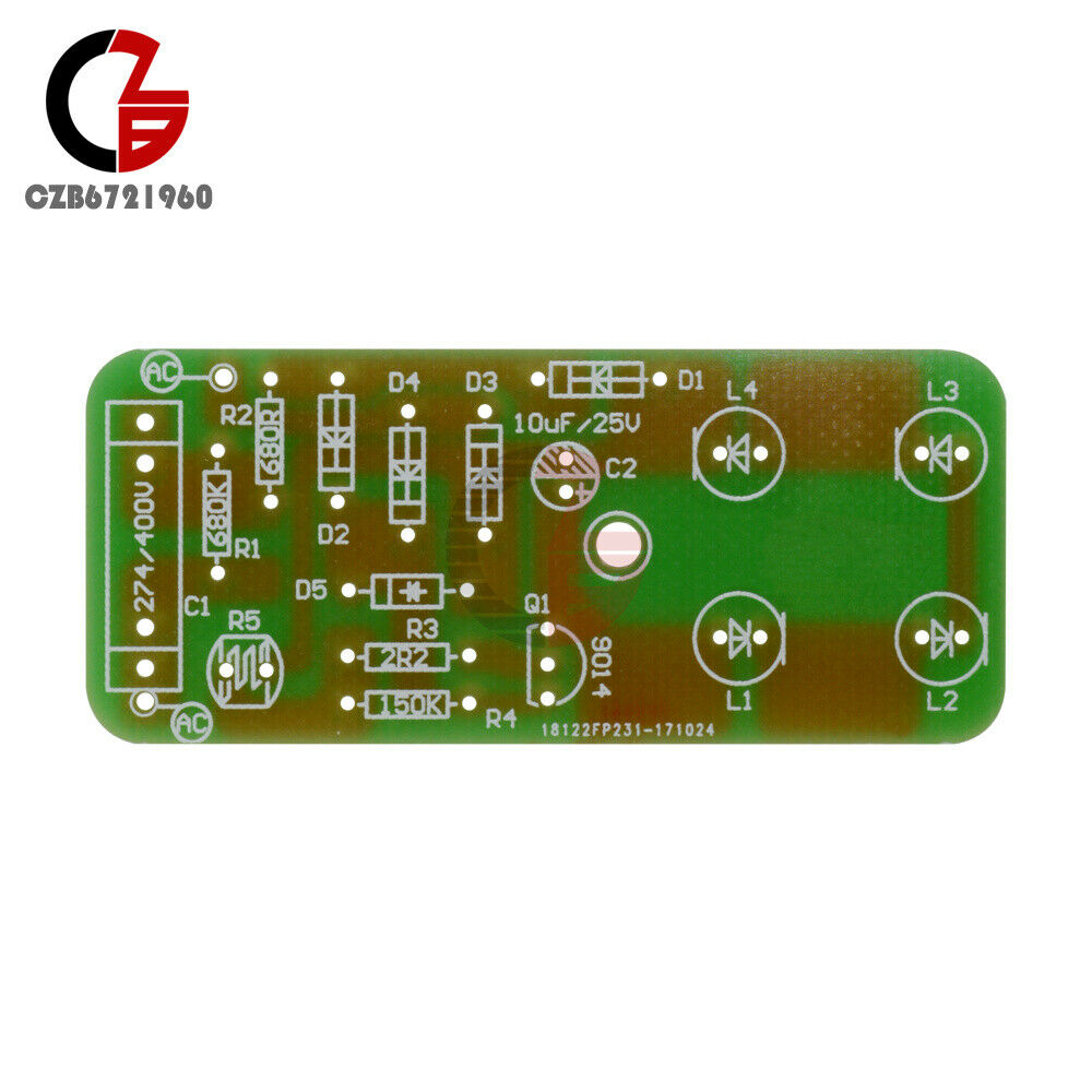 220V LED Light Control Night-Light Photosensitive CON-L Sensor DIY Kits