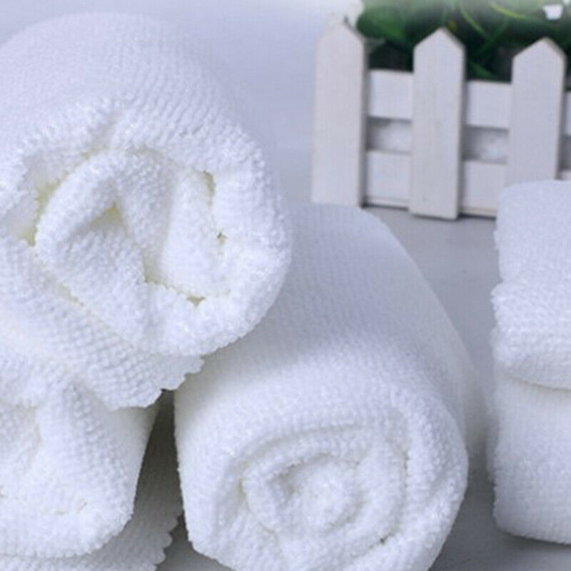 1pc White Cotton Bath Towel Beauty Sheet Foot Massage Sauna Shower Tow YU.l8