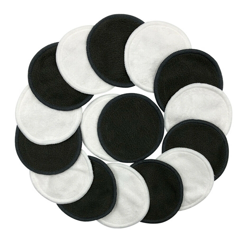 Makeup Remover Pads Glove Laundry Bag Kit Soft Face Cleaning Pads 16pcs