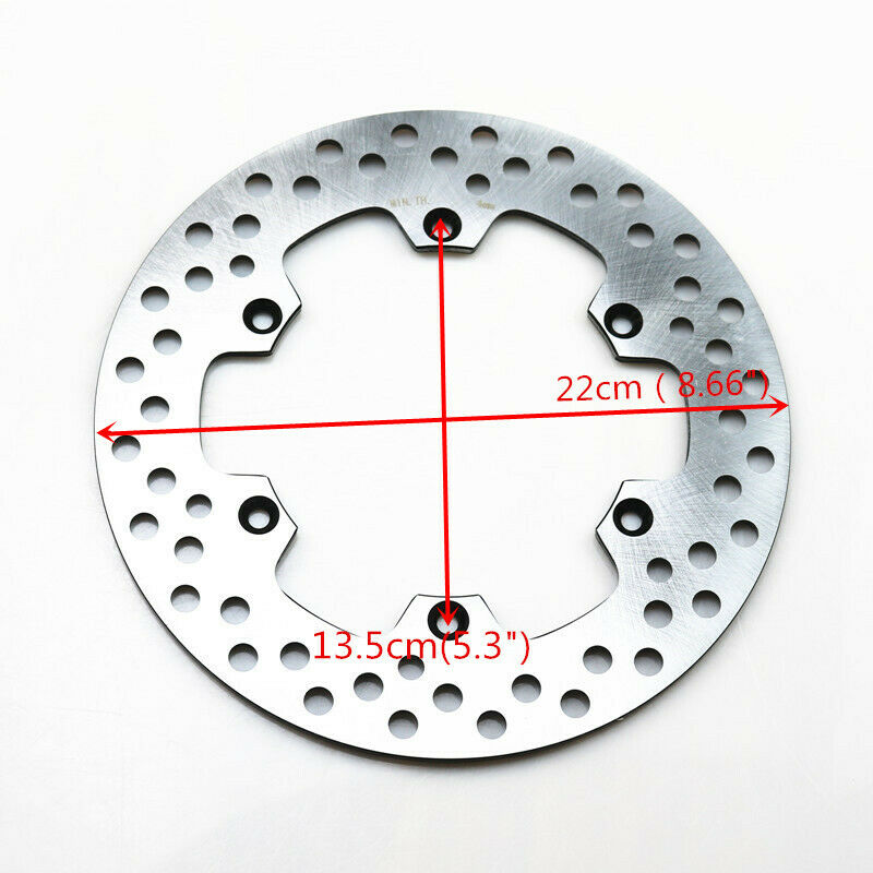Rear Brake Disc for Suzuki TSR200 89-94 DR250R 95-00 DRZ400 Y/K/E SY/SK 00-09